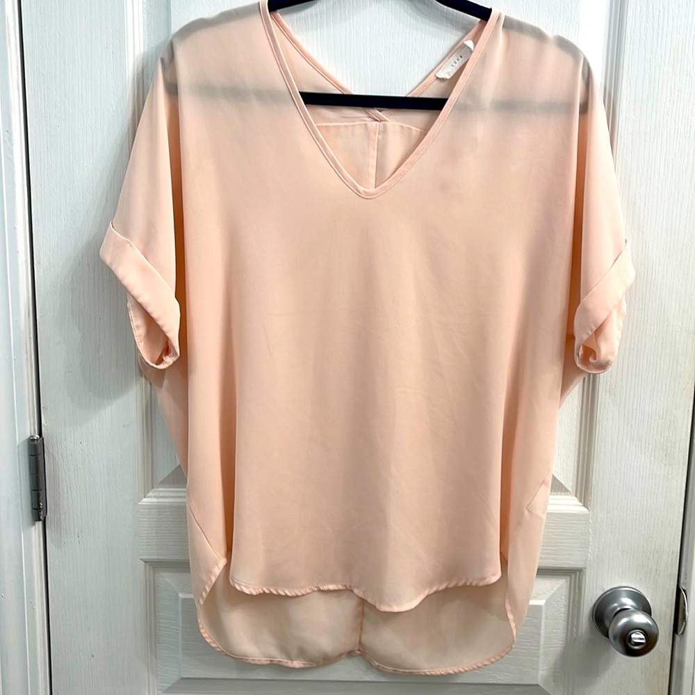 Lush Pink Tunic Size Small